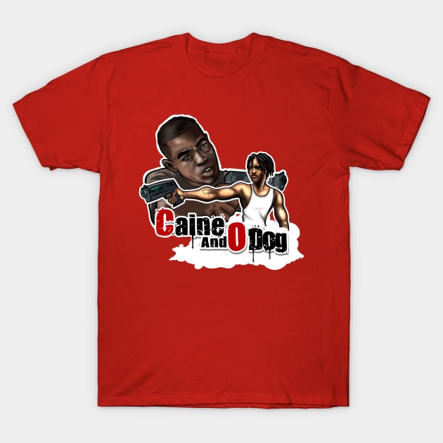 Caine and O-Dog T-Shirt by TyteKnitz_Tees